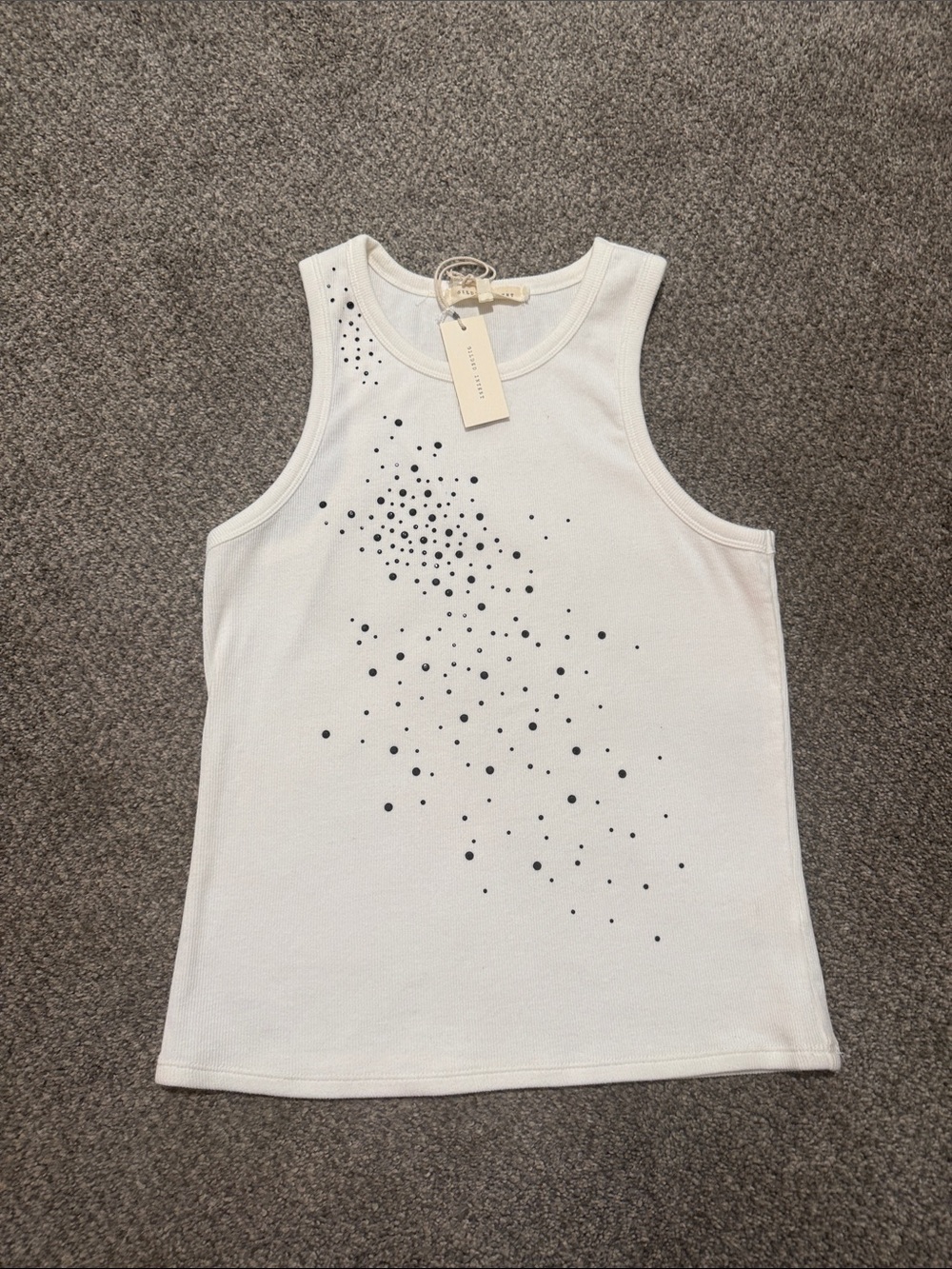 Gilded White Tank NWT from Buckle
